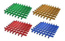 Профиль Грильято Grand Line, RAL (H-40), l=1,2 м